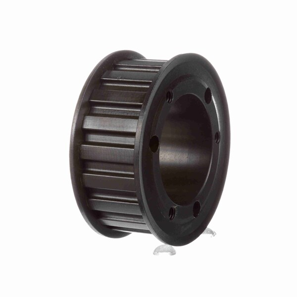 Steel Bushed Bore Gearbelt Pulley, 19H100SH